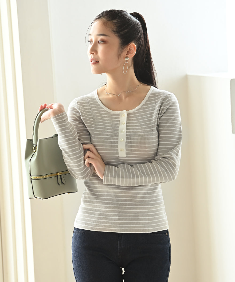 NEWYORKER｜Vネック 前開きニットベスト | Rakuten Fashion(楽天