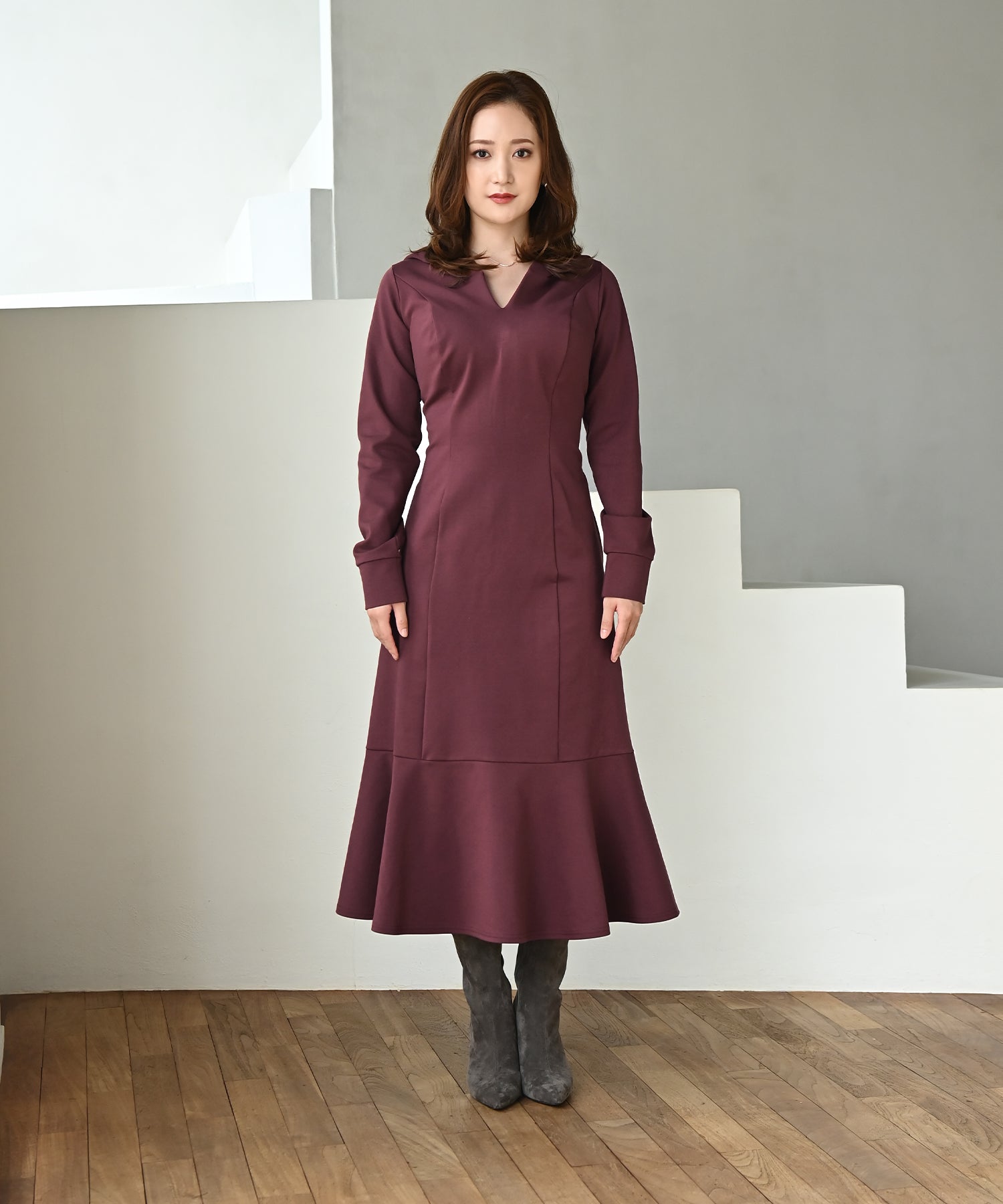 HEART CLOSET ハートクローゼット　マーメイドパーカーワンピース マーメイドパーカーワンピース – ワンピース・ドレス – HEART