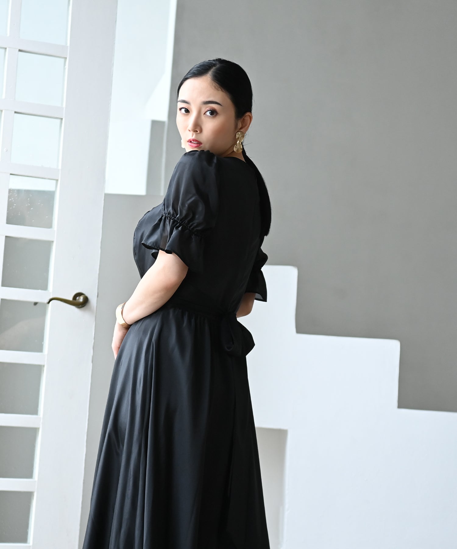 パールシフォンワンピース – ワンピース・ドレス – HEART CLOSET