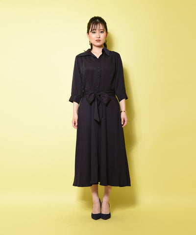 送料無料 百貨店 – 7分袖シャツワンピース ワンピース・ドレス CLOSET HEART – ワンピース