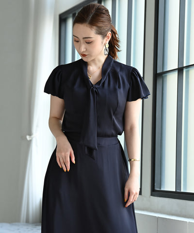 フリルボウタイブラウス – バストサイズから探す – HEART CLOSET