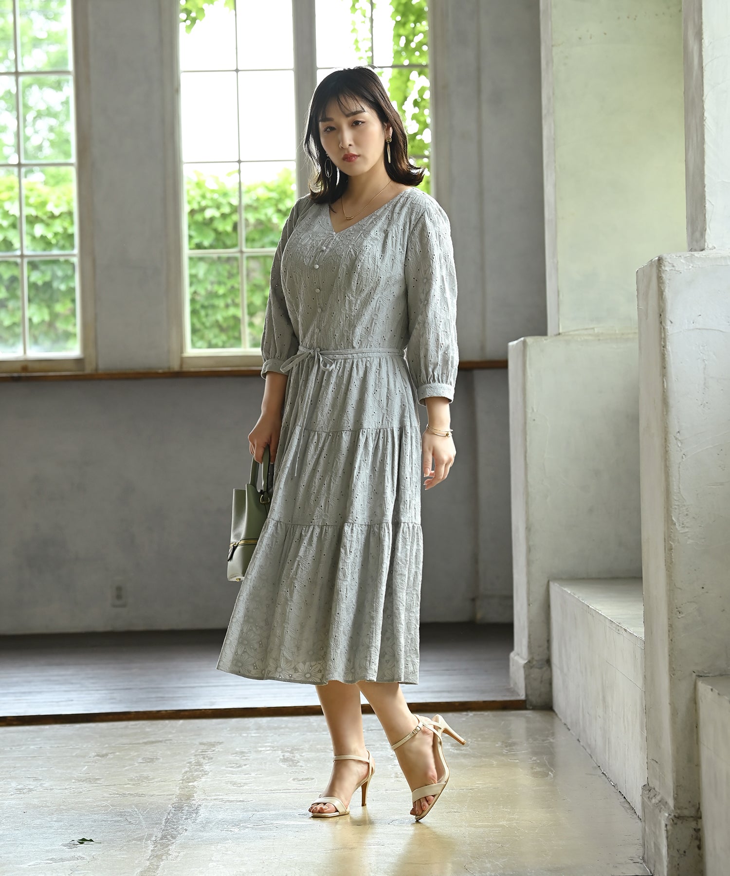 コットンレースワンピース – ワンピース・ドレス – HEART CLOSET