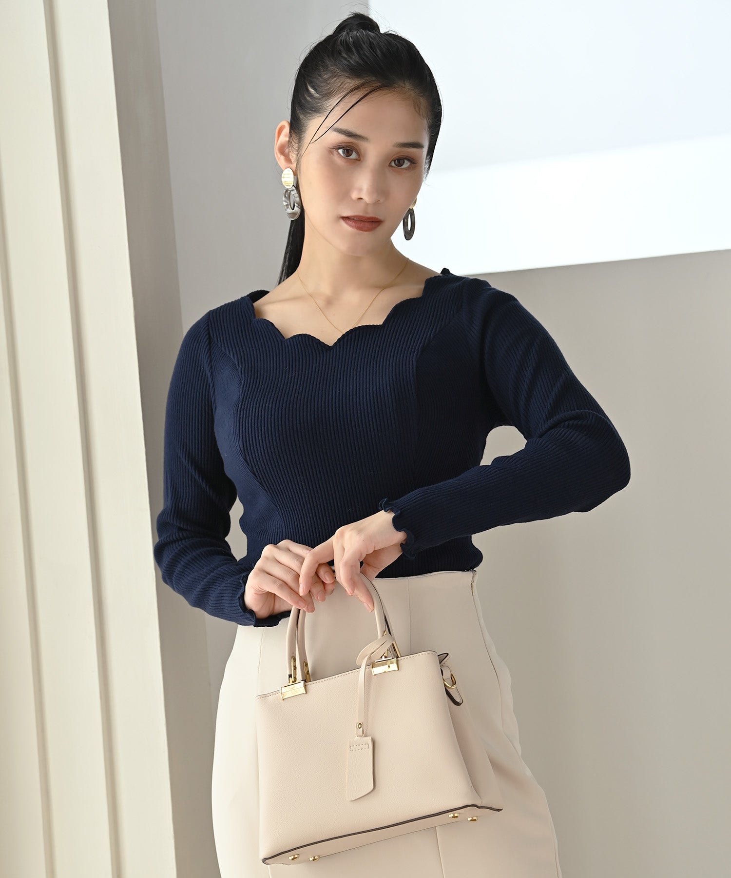 HEART CLOSET 半袖スカラップトップス　完売品 長袖スカラップトップス – バストサイズから探す – HEART CLOSET