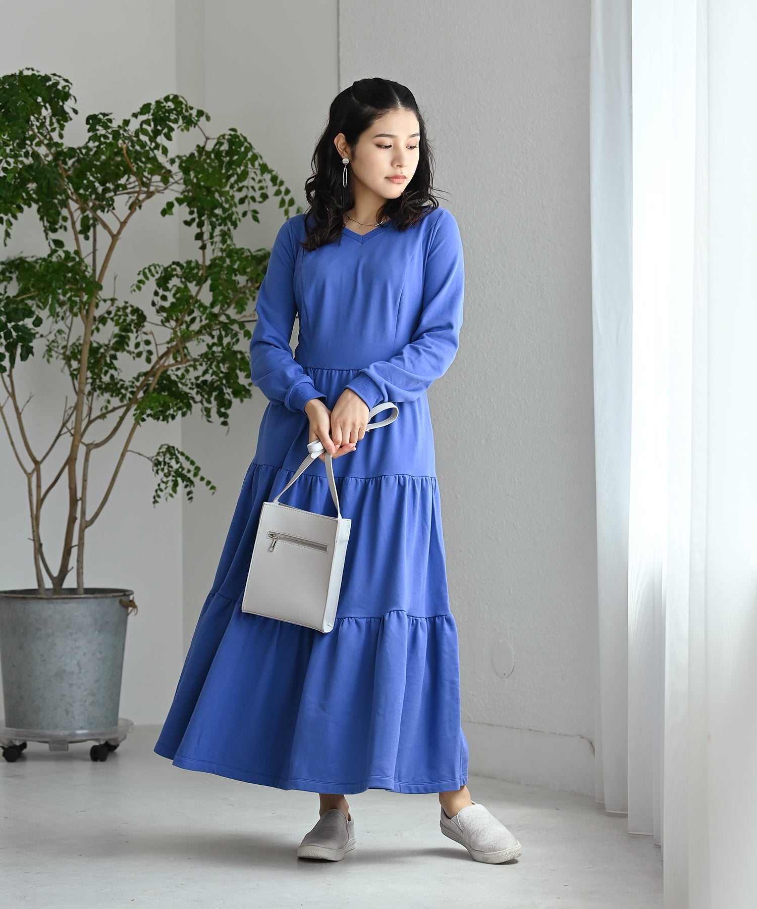 裏毛ティアードワンピース – ワンピース・ドレス – HEART CLOSET