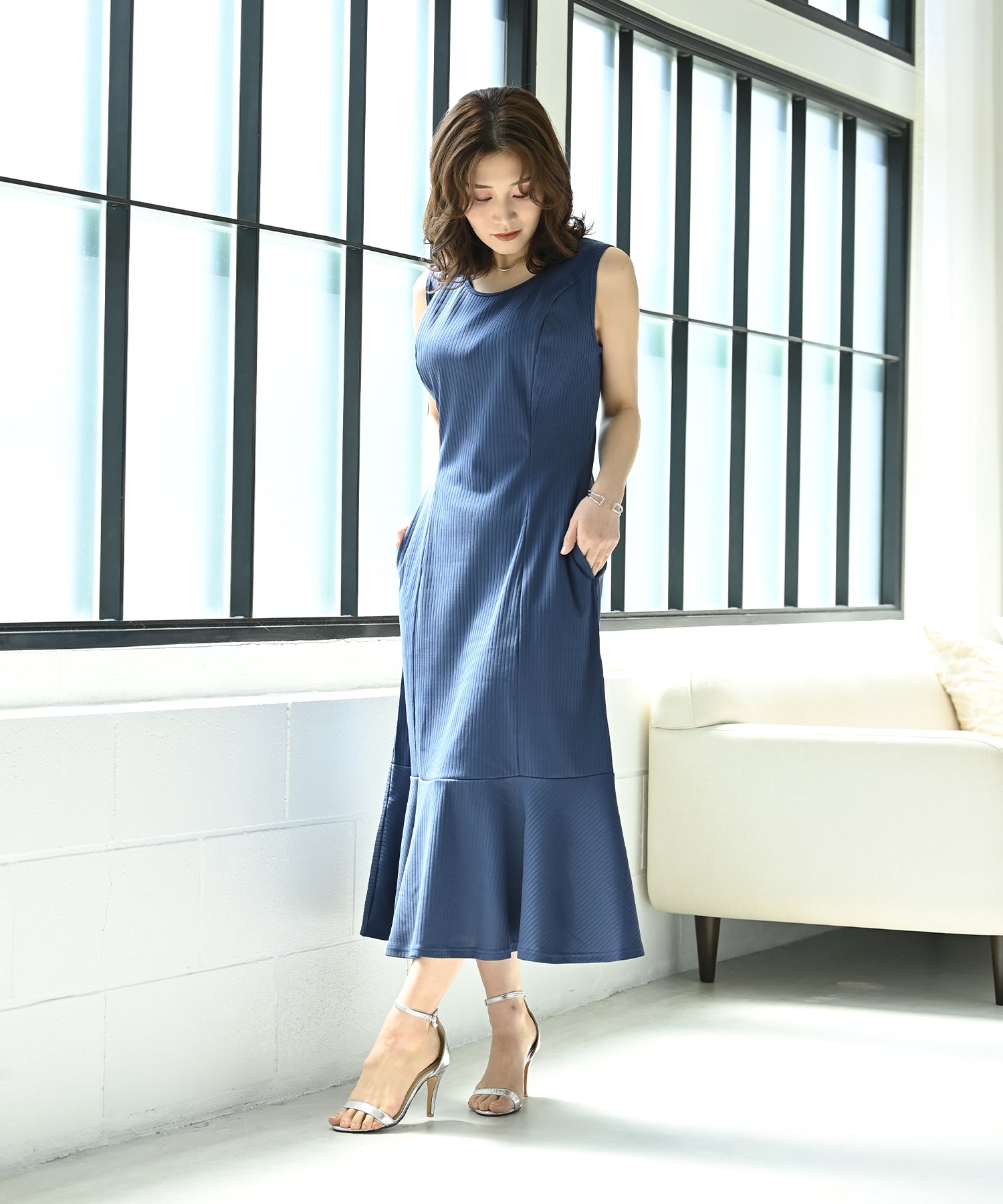 ノースリーブマーメイドワンピース – ワンピース・ドレス – HEART