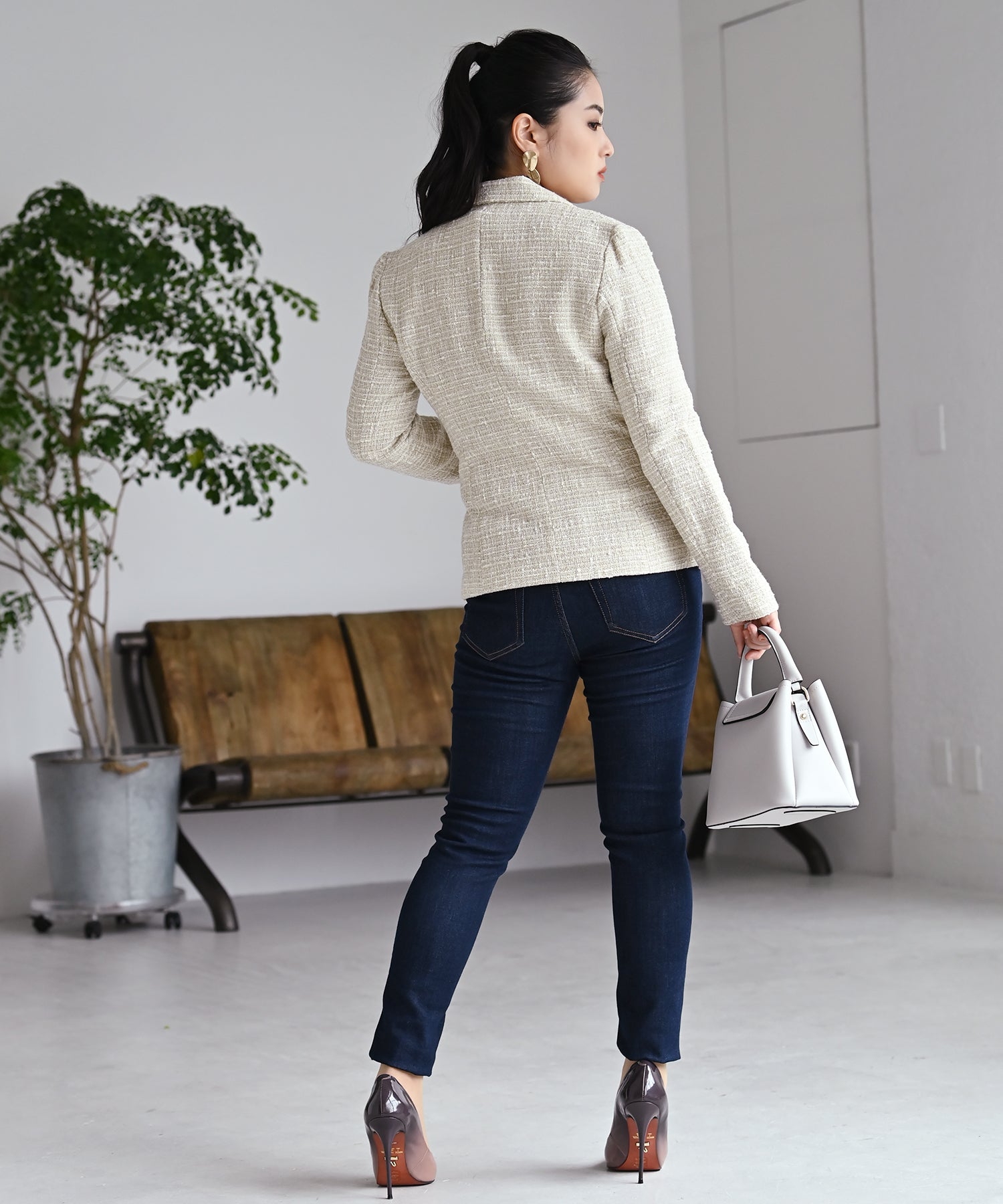 ツイードダブルジャケット – バストサイズから探す – HEART CLOSET