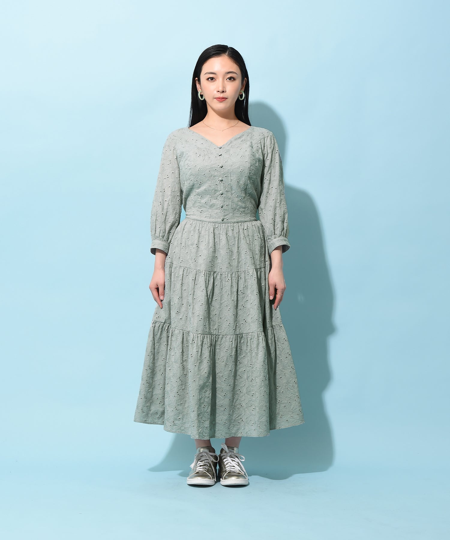 コットンレースワンピース – ワンピース・ドレス – HEART CLOSET
